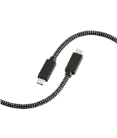 KnightsBridge 1.5m 100W USB-PD Cable - Black