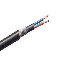 Zexum 1.5mm 2 Core 23A Brown Blue 6942X Steel Wire Armoured SWA Outdoor Mains Power Cable