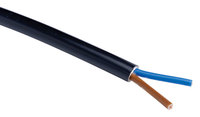 Zexum 1.5mm 2 Core Black Cable Flexible 3182Y