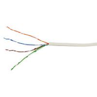 Labgear 4 Pair 8 Core Round White CW1308 Telephone Cable