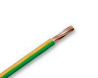 Zexum Earth Green Yellow 2.5mm 7 Strand 24A Single Core 6491X (H07V-R) Round Power PVC Insulated Conduit Wire