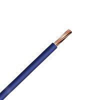 Zexum Blue 10mm 7 Strand 55A Single Core 6491B LSZH (Low Smoke Zero Halogen) Round Power Insulated Conduit Wire