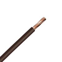 Zexum Brown 10mm 7 Strand 55A Single Core 6491B LSZH (Low Smoke Zero Halogen) Round Power Insulated Conduit Wire