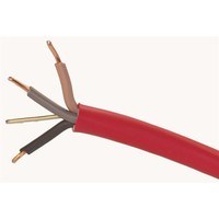 Zexum Red 1.5mm 16A Brown Black Grey Three Core & Earth 6243Y Flat PVC/PVC Harmonised Lighting Power Cable