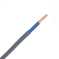 Zexum Grey 1mm 14A Blue Meter Tails 6181Y Round PVC/PVC Harmonised Cable