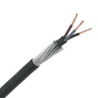 Zexum 1.5mm 3 Core 23A Brown Black Grey 6943X Steel Wire Armoured SWA Outdoor Mains Power Cable