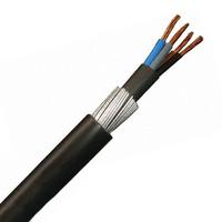 Zexum 6mm 4 Core 53A Brown Black Grey Blue 6944X Steel Wire Armoured SWA Outdoor Mains Power Cable