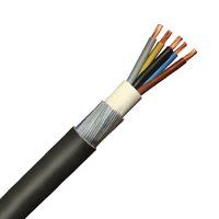 Zexum 1.5mm 5 Core 23A Brown Black Grey Blue Green Yellow 6945X Steel Wire Armoured SWA Outdoor Mains Power Cable
