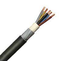 Zexum 4mm 5 Core 42A Brown Black Grey Blue Green Yellow 6945X Steel Wire Armoured SWA Outdoor Mains Power Cable