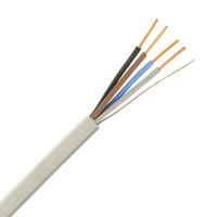 Zexum White 1.5mm 16A 4 Core & Earth Brown Black Grey Blue Fire Resistant Rated BASEC Approved Power Cable